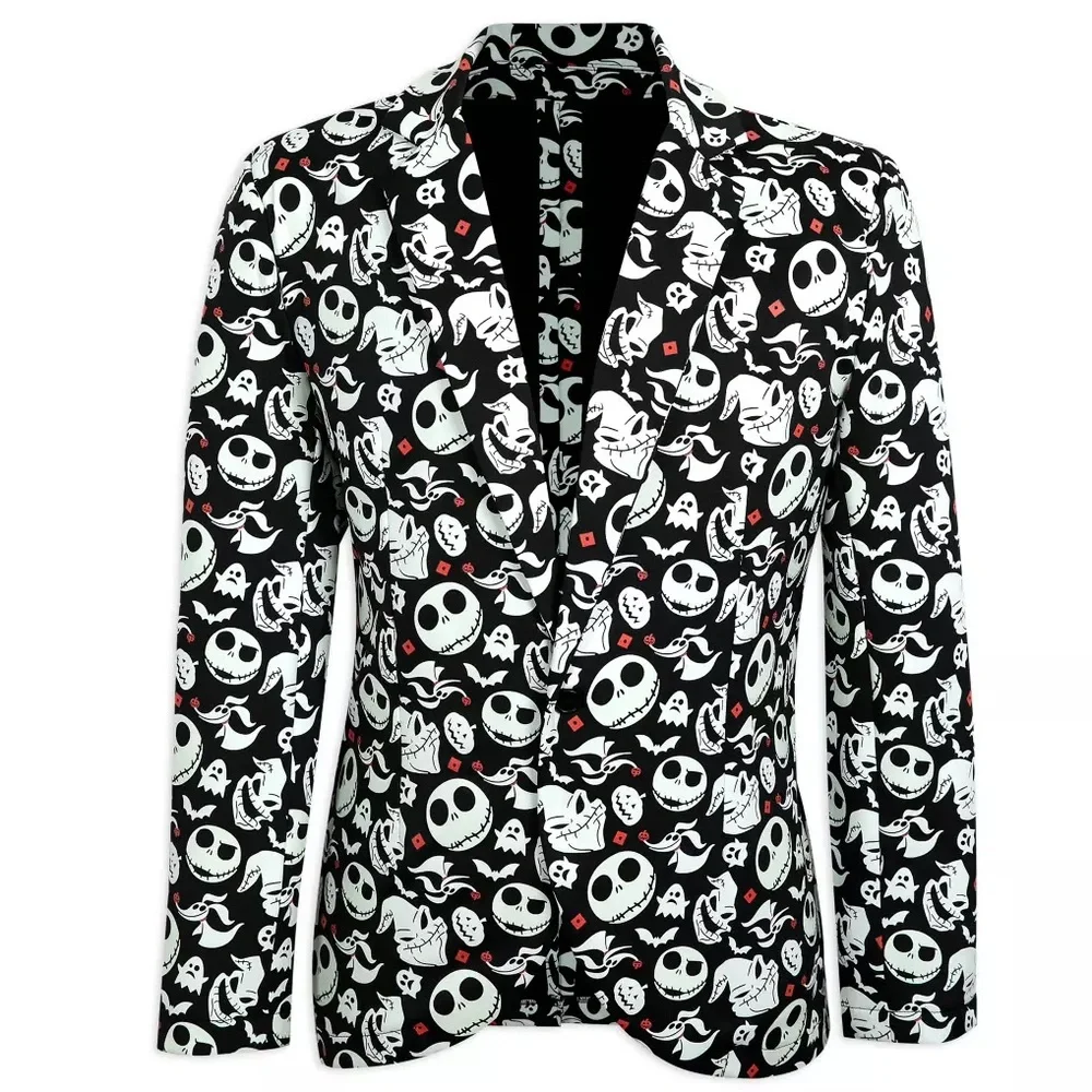 The Nightmare Before Christmas Jack Glow-in-the-Dark Jacket for Adults S/M
